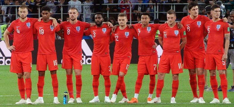 England mot Colombia VM 2018 straffesparkkonkurranse Wikimedia Commons