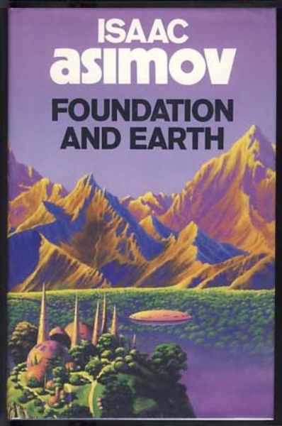 Foundation and earth av Isaac Asimov forside