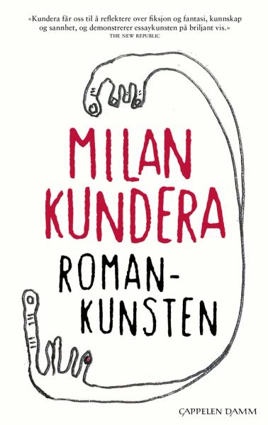 Romankunsten av Milan Kundera bokforside