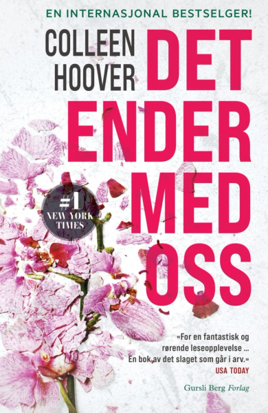 Det ender med oss av Colleen Hoover forside