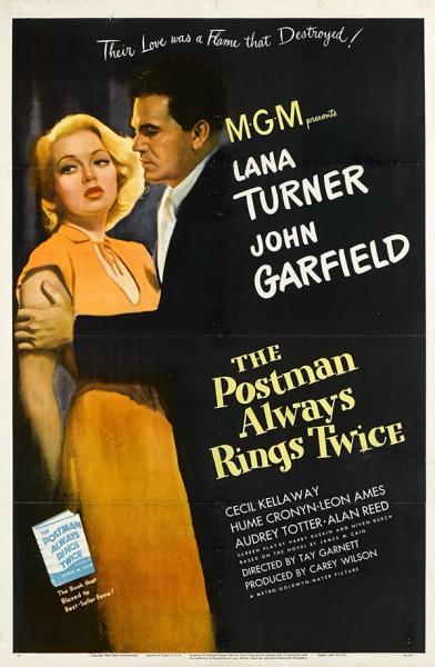 The postman always rings twice 1934  film plakat