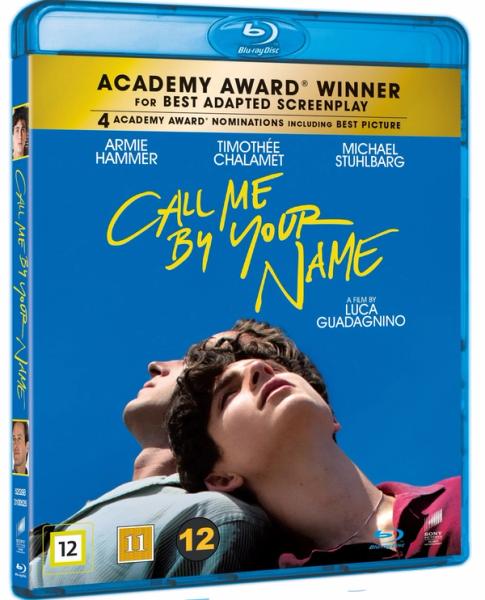 Call me by your name blu ray cover