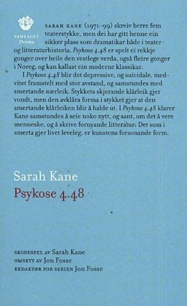 Psykose 4.48 av Sarah Kane