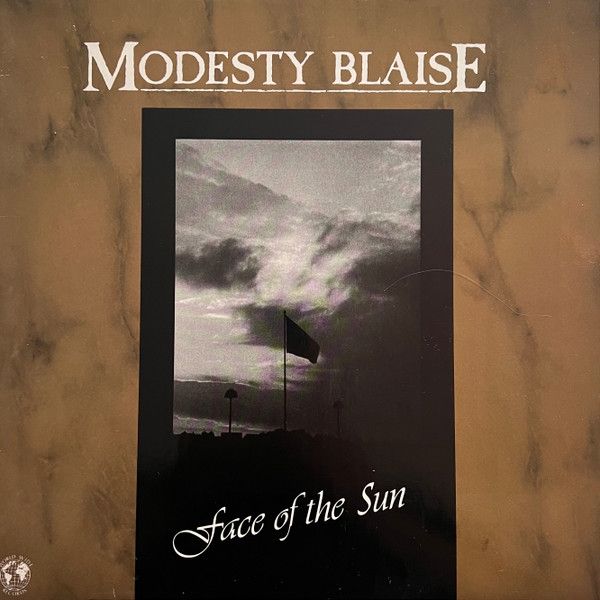 Modesty Blaise Face of the sun platecover