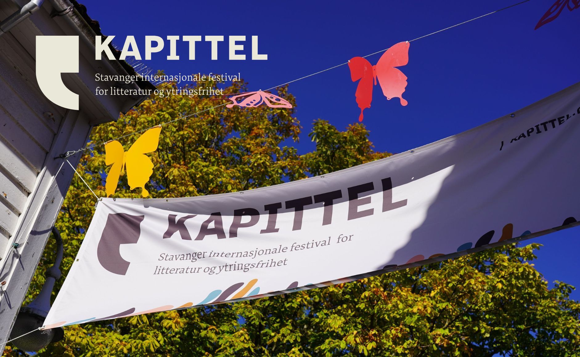 Kapittelbanner over Laugmannsgata