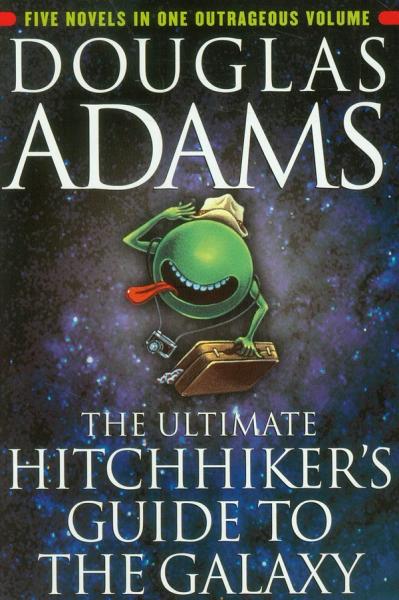 The ultimate Hitchhiker's guide to the galaxy av Douglas Adams forside
