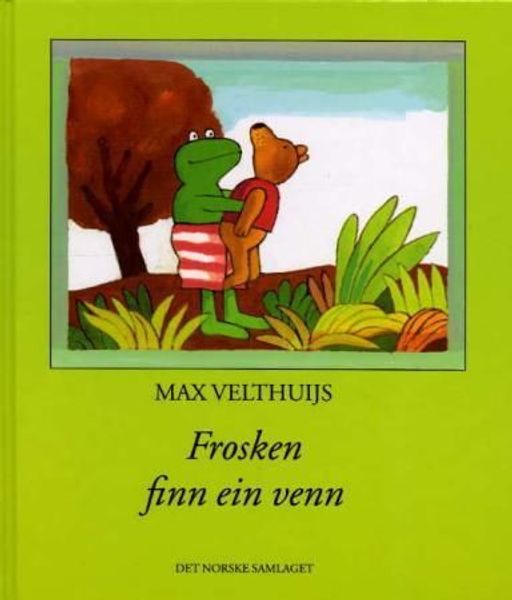 Frosken finn ein venn av Max Velthuijs forside