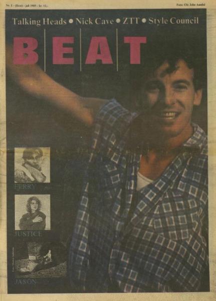 Forside av musikkmagasinet Beat
