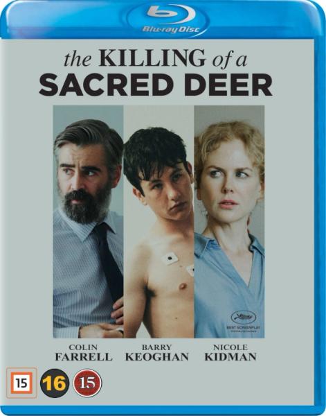 The killing of a sacred deer blu ray cover