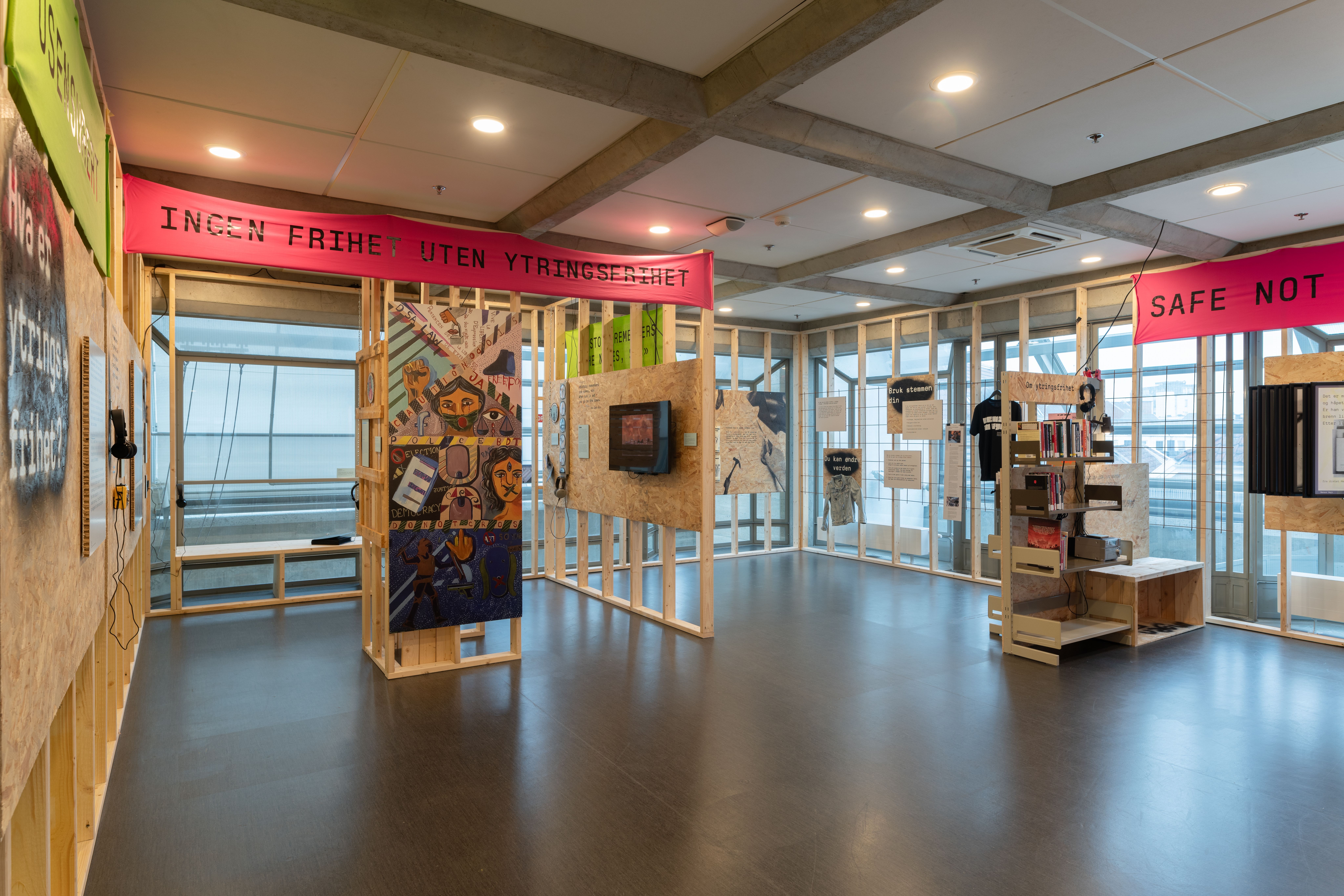 USENSURERT utstilling. Foto: Erik Sæter Jørgensen