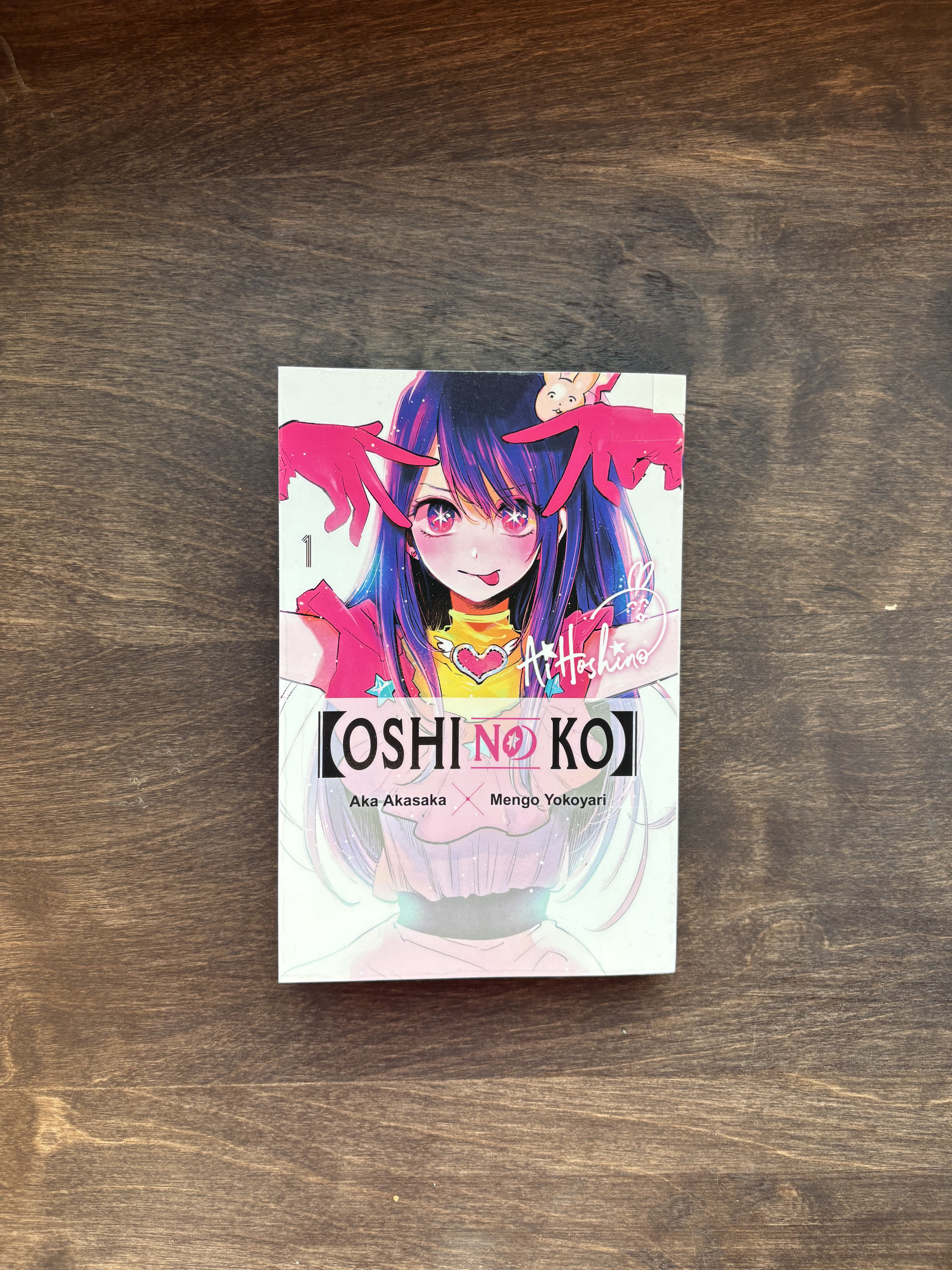 Oshi no ko vol 1 forside