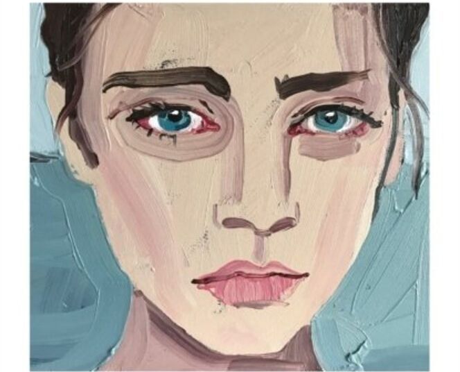 Fra forsiden av boka Blue sisters av Coco Mellors