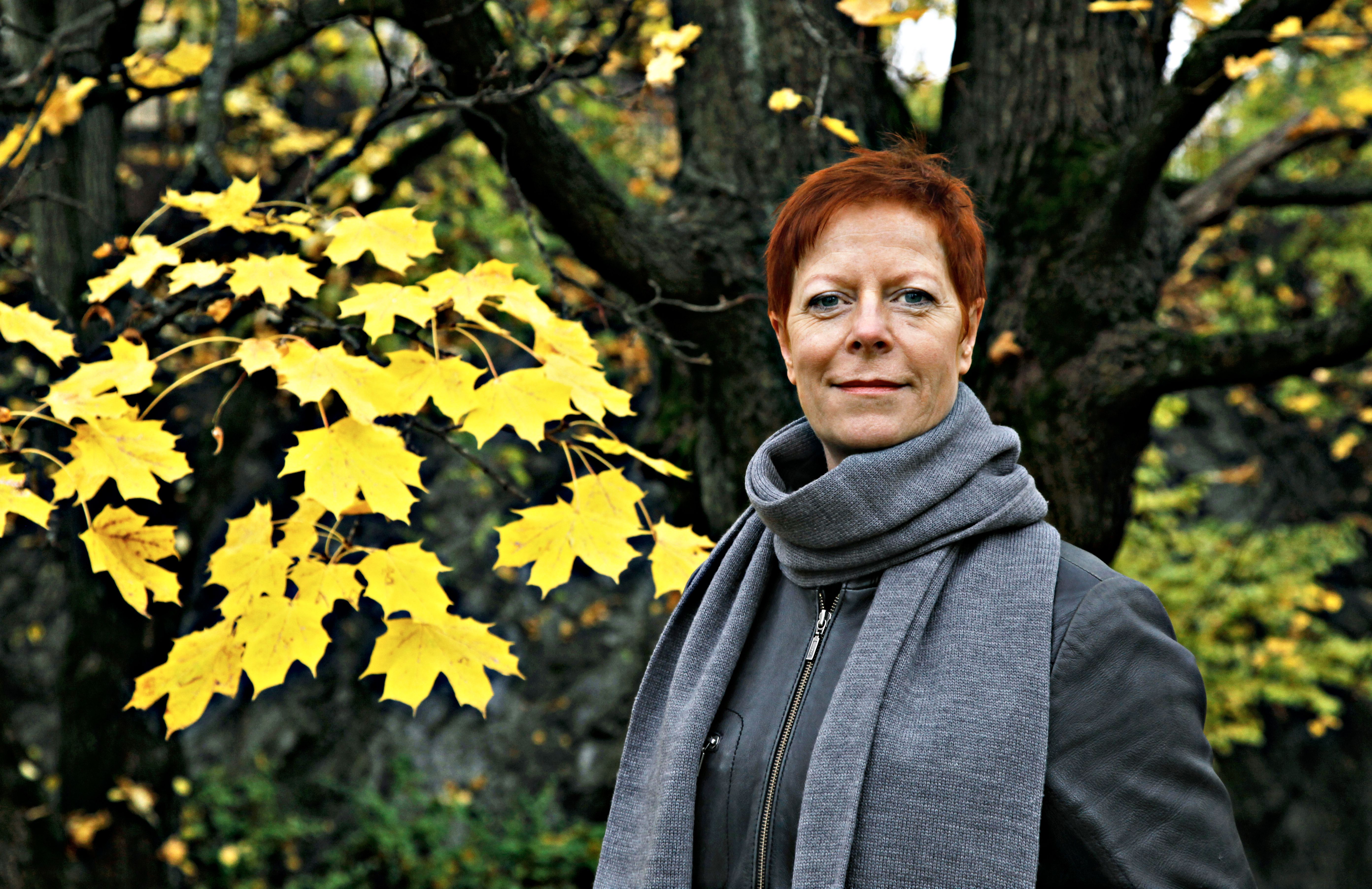 Foto av Wencke Mühleisen. Fotograf: Rolf M. Aagaard for Gyldendal