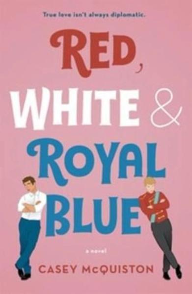 Red white & royal blue av Casey McQuiston forside