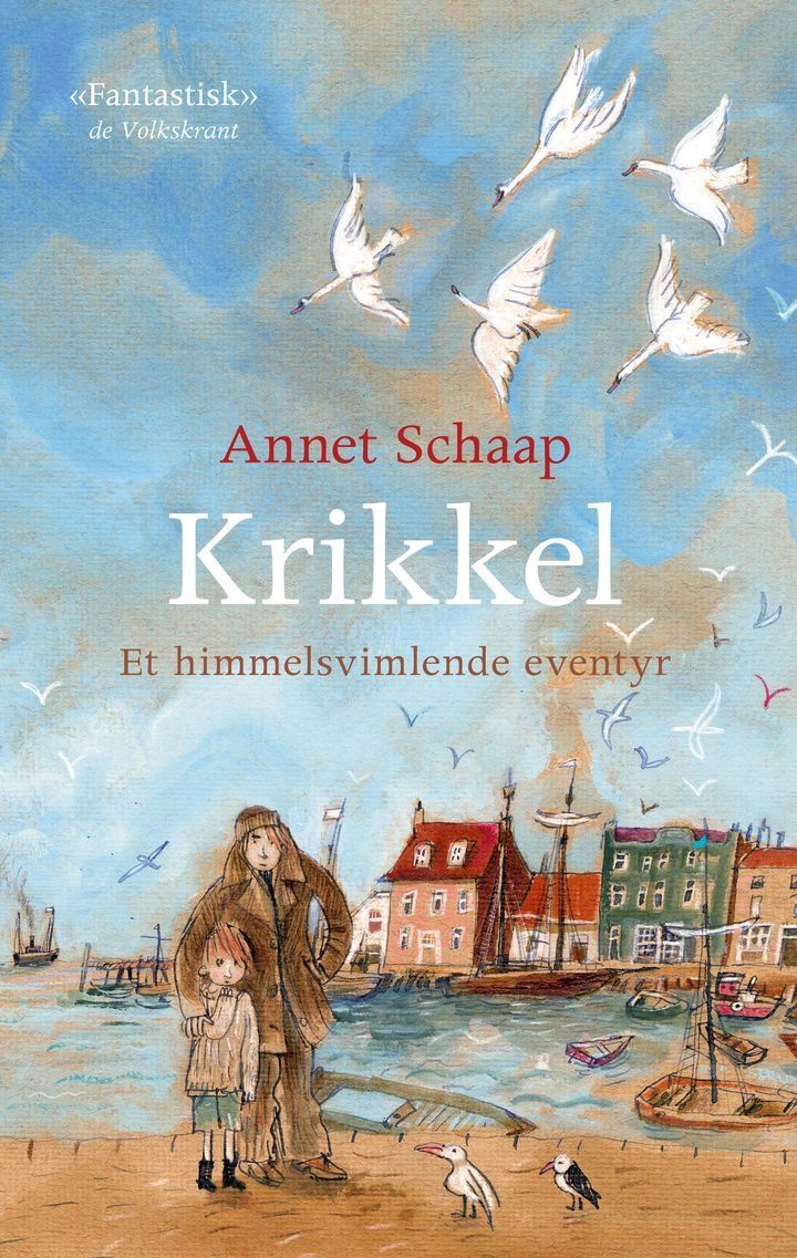 Omslaget til Krikkel et himmelsvimlende eventyr av Annet Schaap