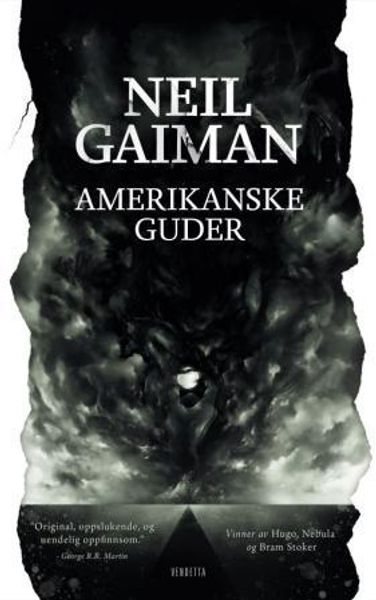 Amerikanske guder av Neil Gaiman bokforside