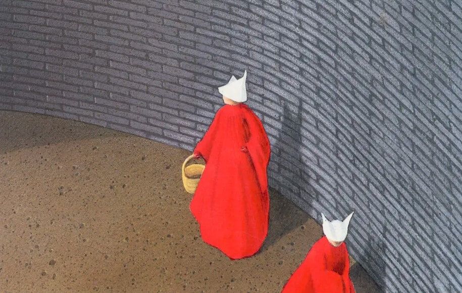 Forsiden av Margaret Atwoods bok Tjenerinnens beretning