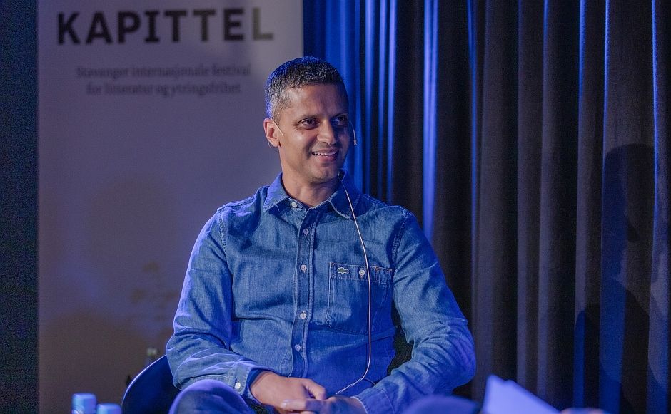 Ghulam Abbas på Kapittel23 foto Andrea Rocha