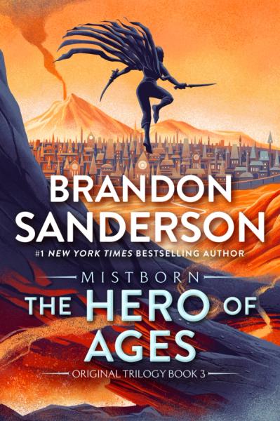 Brandon Sanderson Mistborn the hero of ages forside