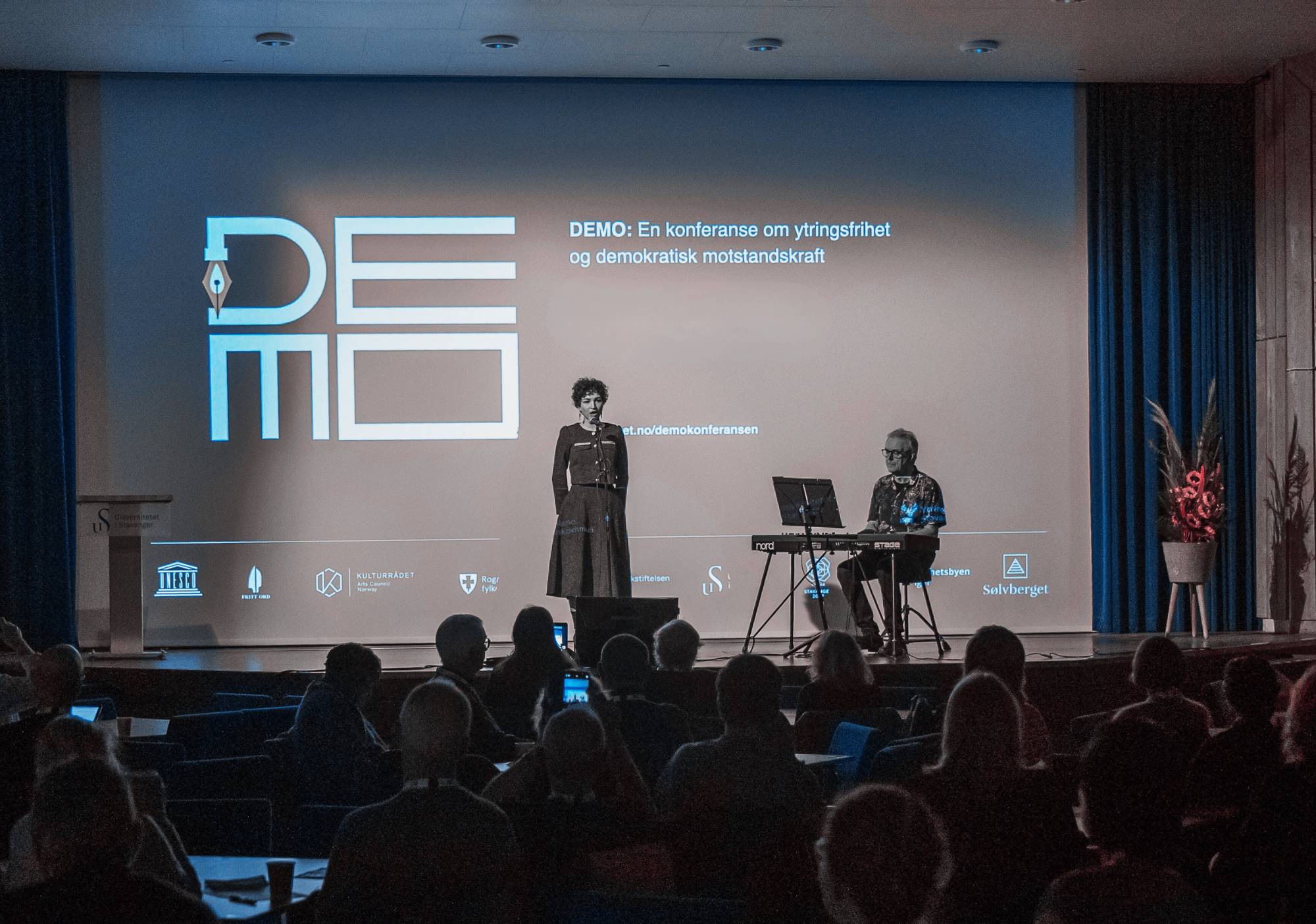 Ghawgha og Nils Henrik Asheim på Demo 2025