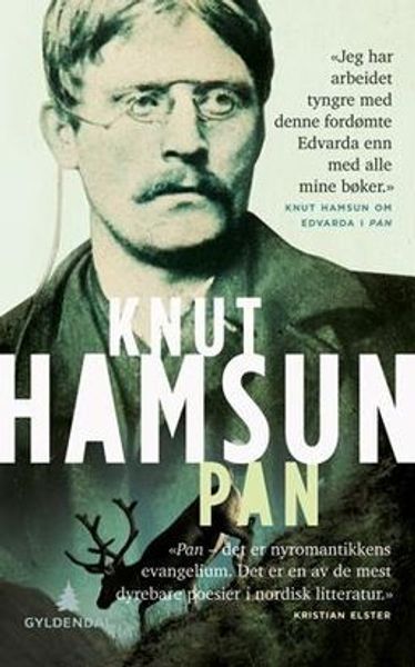 Forsiden av Knut Hamsuns roman Pan