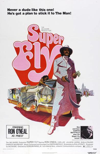 Superfly 1972 filmplakat