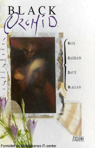 Black Orchid av Neil Gaiman og Dave McKean forside