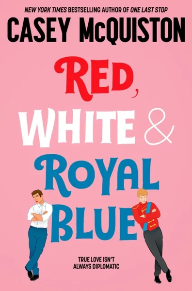 Red white & royal blue av Casey McQuiston forside