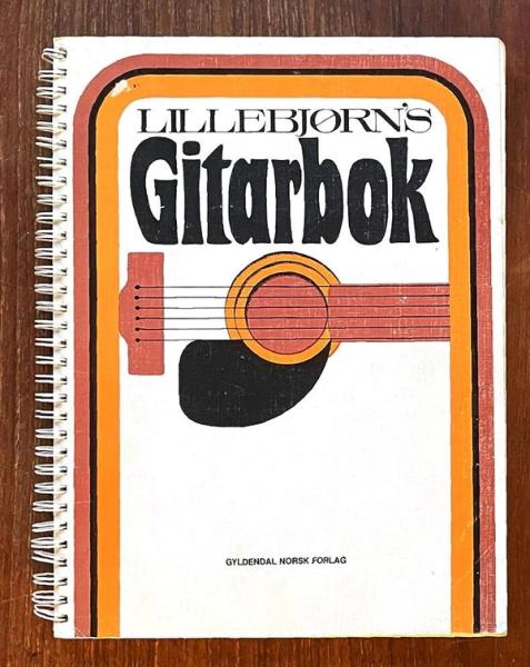 Lillebjørns gitarbok av Lillebjørn Nilsen forside
