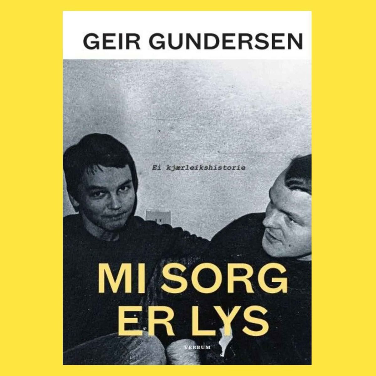 Boktips: Mi sorg er lys av Geir Gundersen