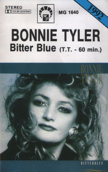 Bitter blue av Bonnie Tyler platecover