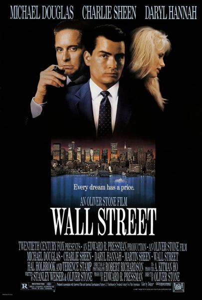 Wall street filmplakat