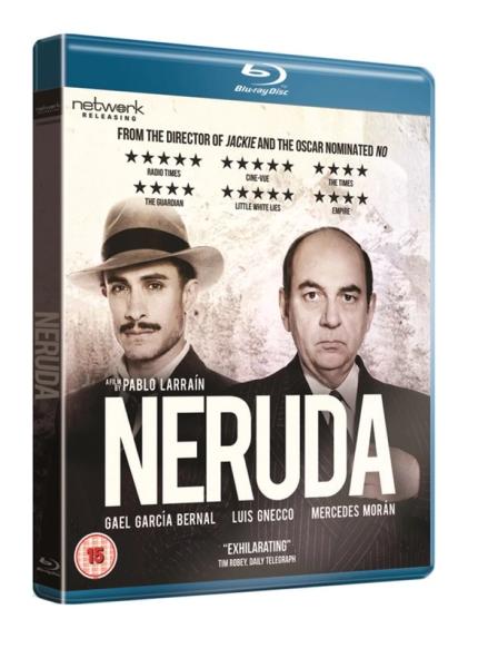 Filmen Neruda blu ray cover