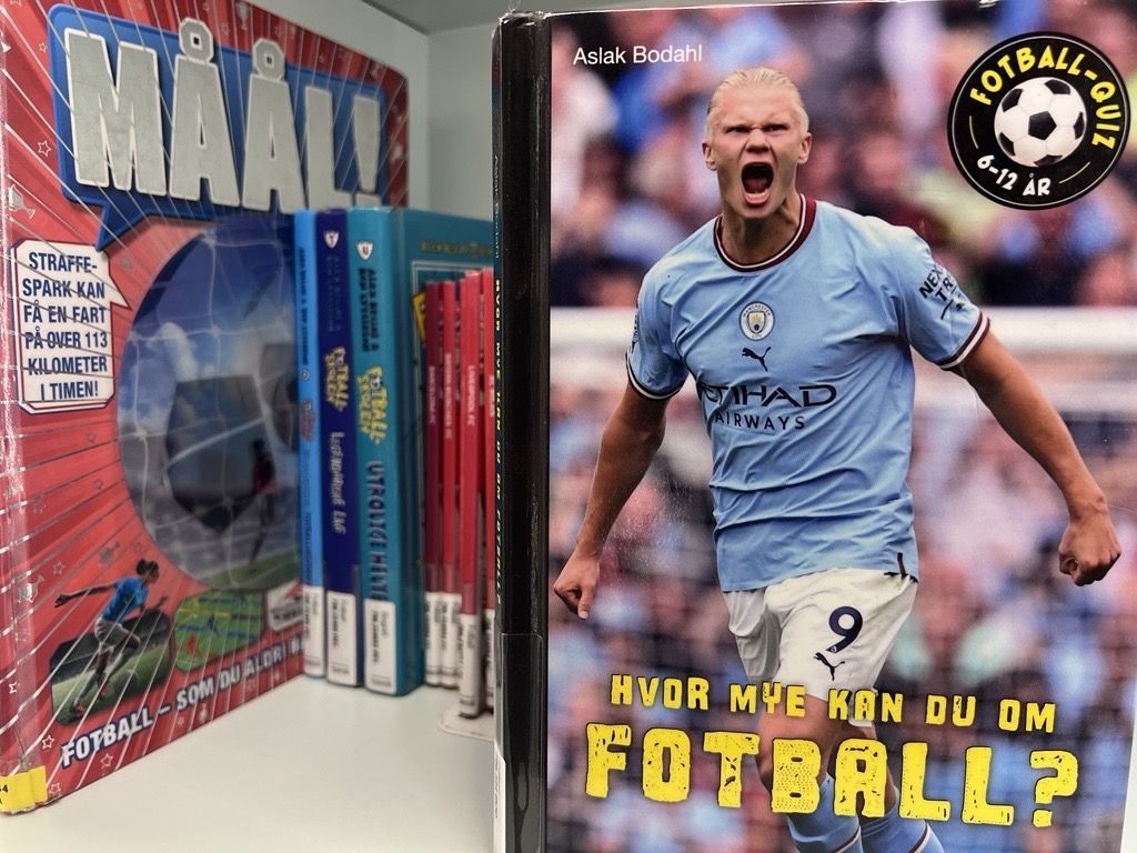 Bokcover hvor mye kan du om fotball?