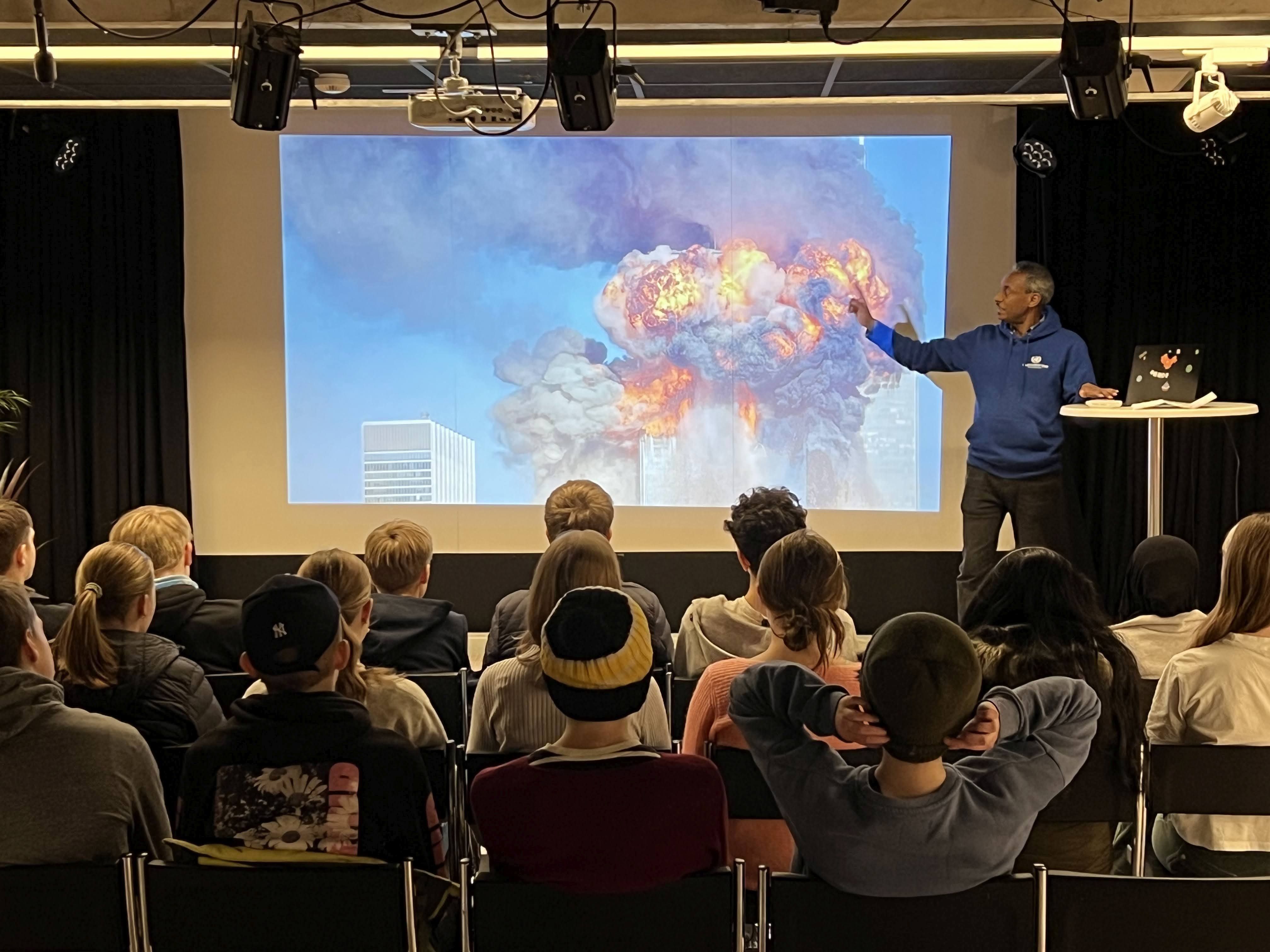 Klasser på besøk på Sølvberget