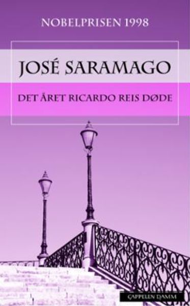 Det året Ricardo Reis døde av José Saramago forside