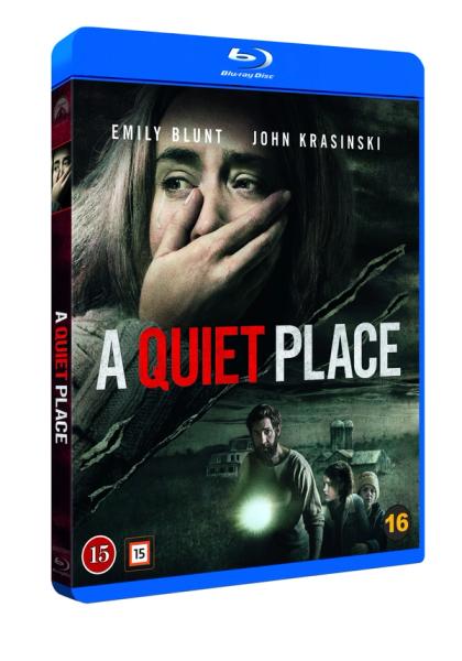 A quiet place blu ray cover