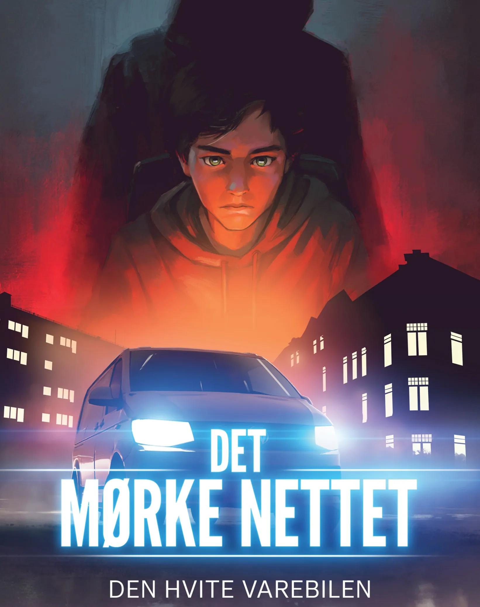 Bokcover "Det mørke nettet". 