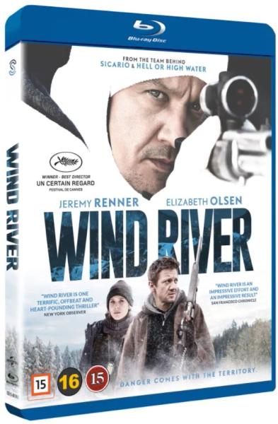 Filmen Wind river blu ray cover