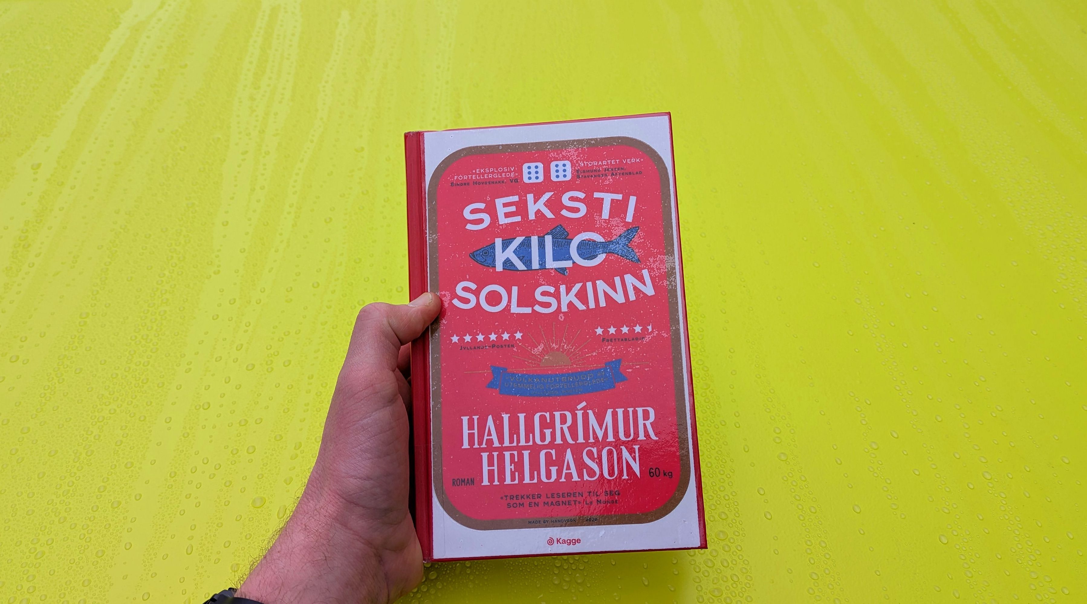 Åsmund Ådnøy held boka