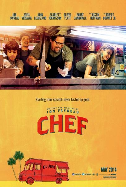 Filmplakat for filmen Chef regissert av Jon Favreau
