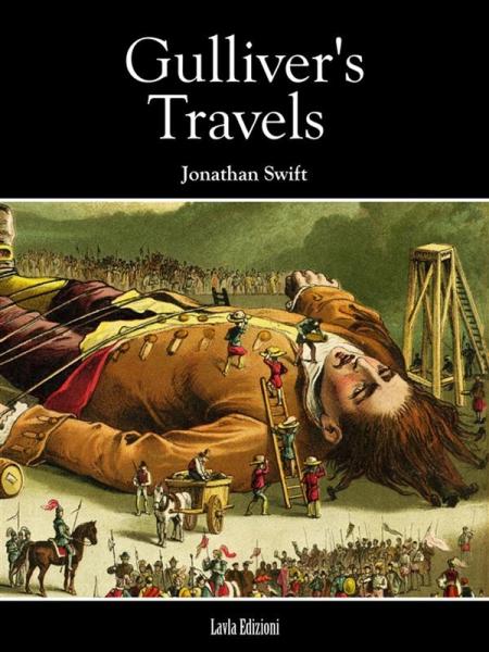 Gullivers reiser Jonathan Swift forside