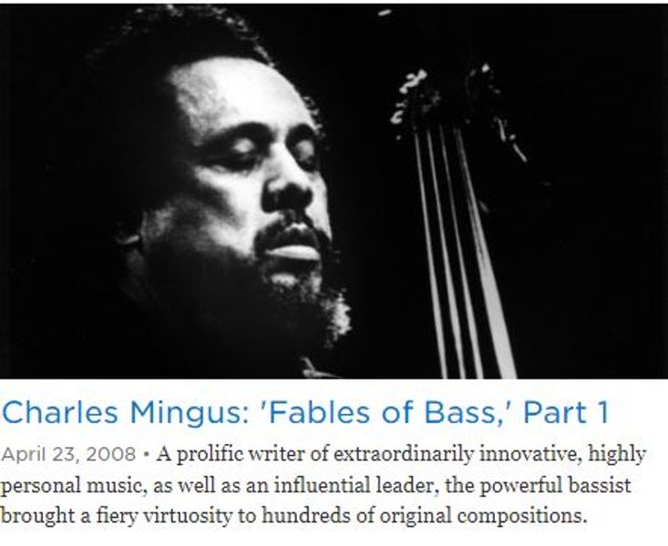 Charles Mingus Fables of Bass Part 1