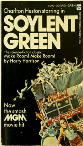 Soylent green av Harry Harrison bokforside