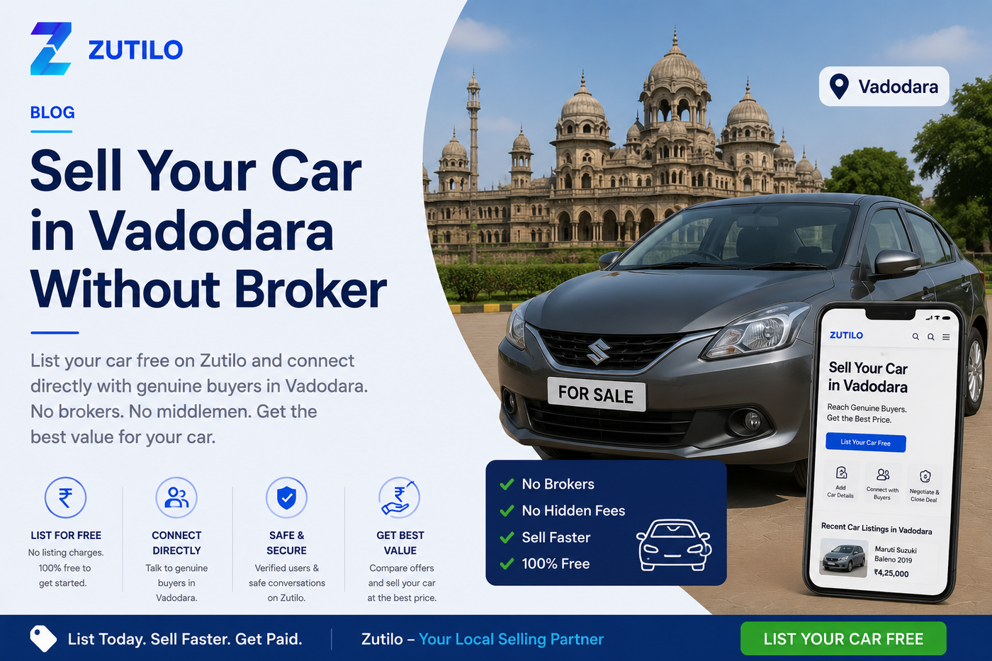 Sell Your Car in Vadodara Without Broker Sell Your Car in Vadodara Without Broker