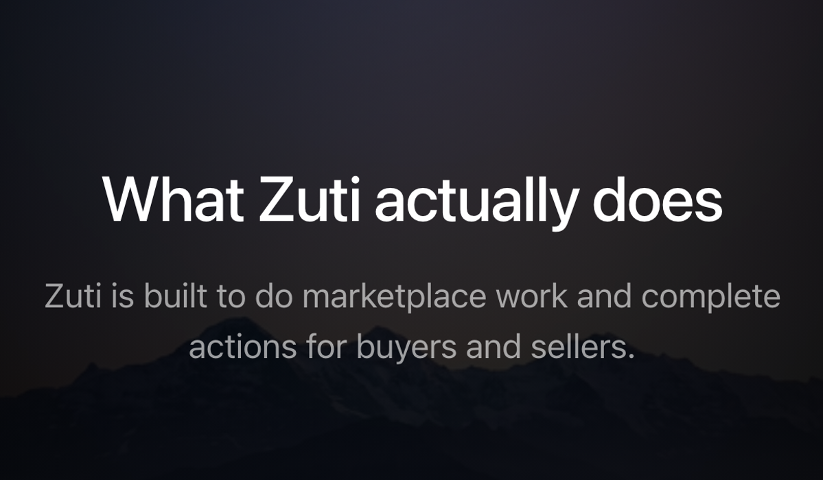 Zuti capabilities on mobile Zuti capabilities on mobile