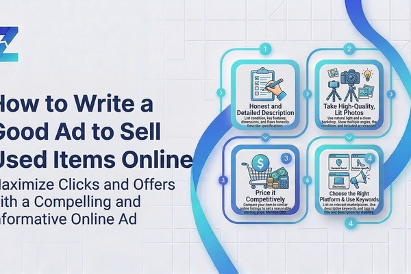 How to Write a Good Ad to Sell Used Items Online How to Write a Good Ad to Sell Used Items Online