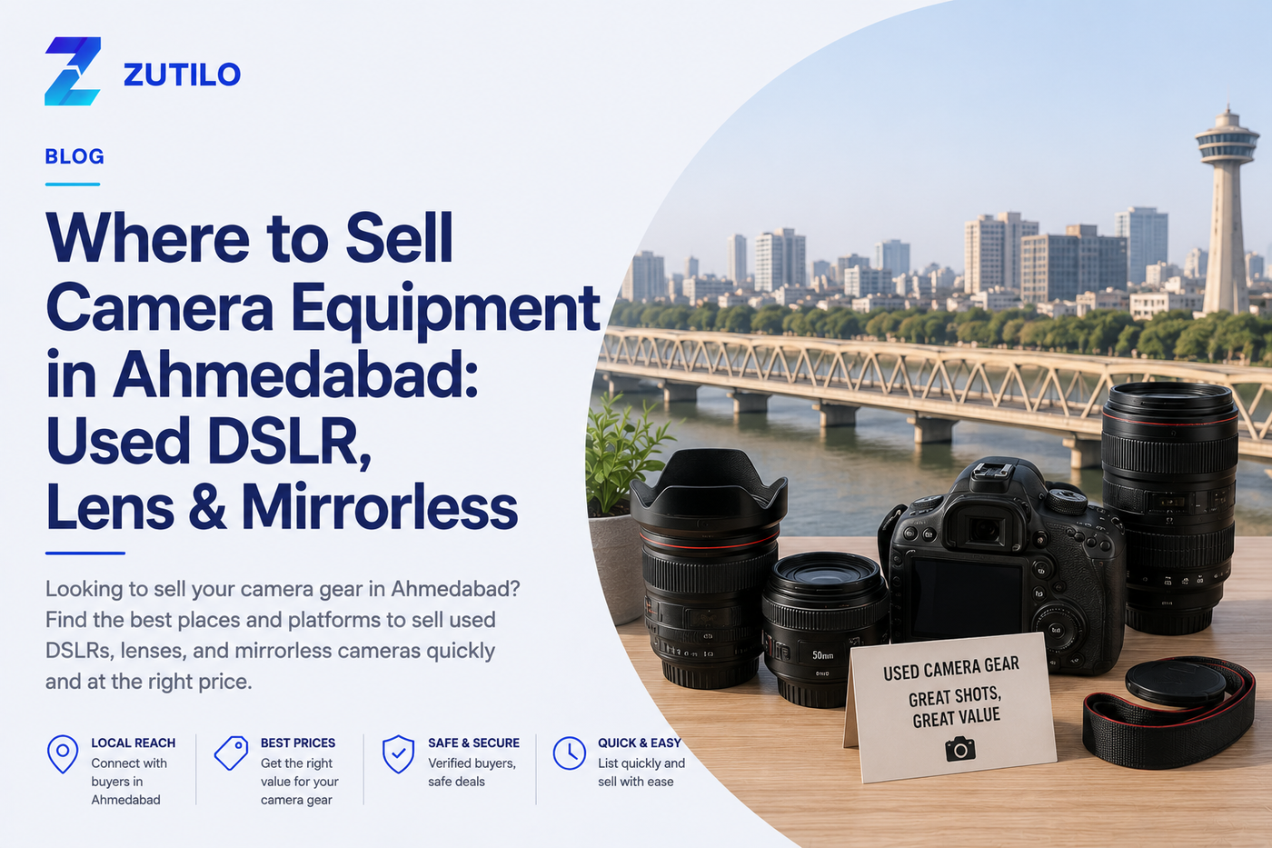 Where to Sell Camera Equipment in Ahmedabad: Used DSLR, Lens & Mirrorless Where to Sell Camera Equipment in Ahmedabad: Used DSLR, Lens & Mirrorless