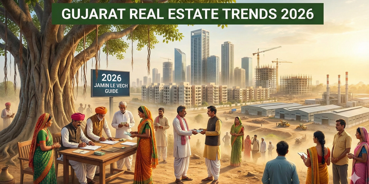 Gujarat Real Estate Trends 2026: The Ultimate Guide to Jamin Le Vech Gujarat Real Estate Trends 2026: The Ultimate Guide to Jamin Le Vech