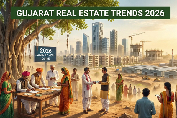 Gujarat Real Estate Trends 2026: The Ultimate Guide to Jamin Le Vech Gujarat Real Estate Trends 2026: The Ultimate Guide to Jamin Le Vech
